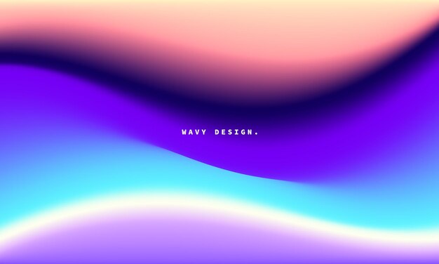 Colorful abstract blurred gradient background template for poster catalog or presentation
