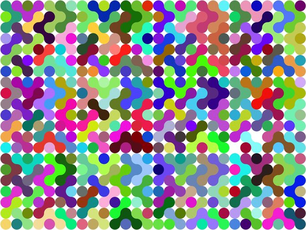 Colorful Abstract Geometric Pattern