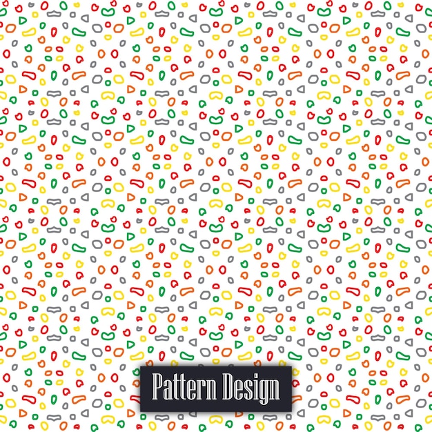 Colorful abstract Pattern design vector