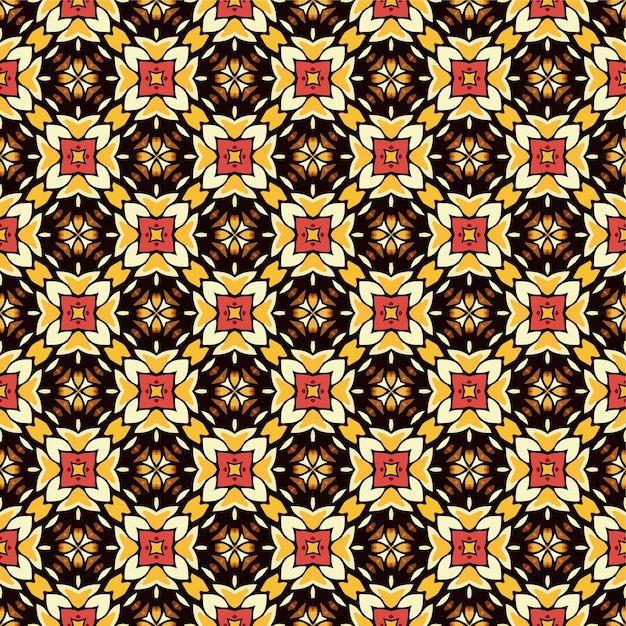 Colorful abstract seamless pattern background