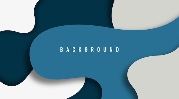 Colorful and abstract background in papercut style. Can be used as web banners and digital flyers