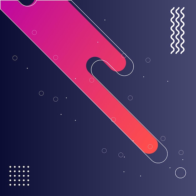 Colorful background in a light theme