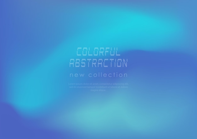 colorful blurred background the color gradient of the cover book magazine catalog a template for a banner poster and brochure an abstract version of modern design