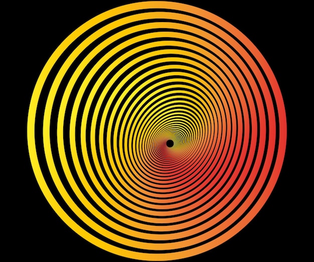 colorful circular points art background illustrationeps10