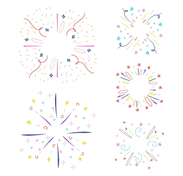 Colorful Confetti Set