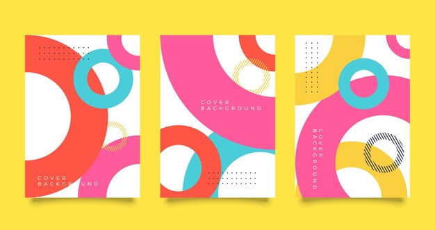Colorful geometric background modern abstract background with geometric shapes and lines