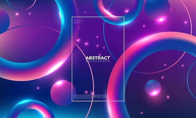 colorful geometric background. trendy gradient shapes composition. cool background design for posters. vector illustration