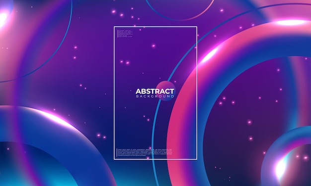 Colorful geometric background. Trendy gradient shapes composition. Cool background design for posters. Vector illustration