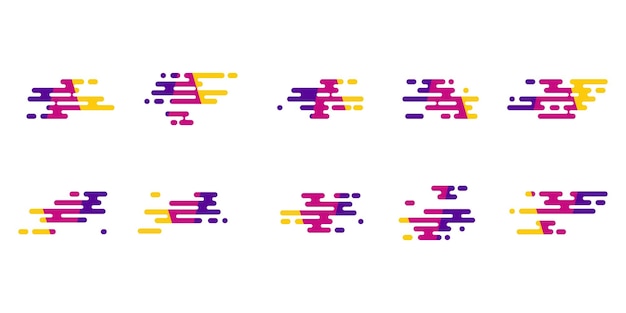 Colorful Geometric Rounded