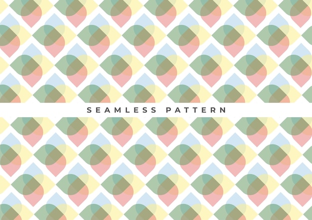 colorful geometric seamless pattern background