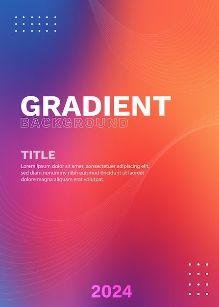 Colorful Gradient Background Texture for Graphic Design Projects