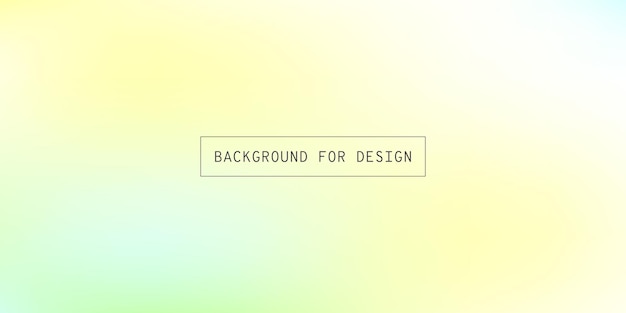 Colorful gradient mesh background soft bright light