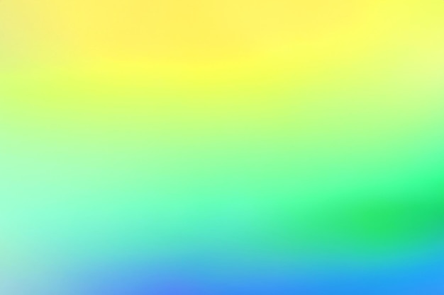 Colorful gradient Vector Holographic neon trendy background Blurred multicolored gradient
