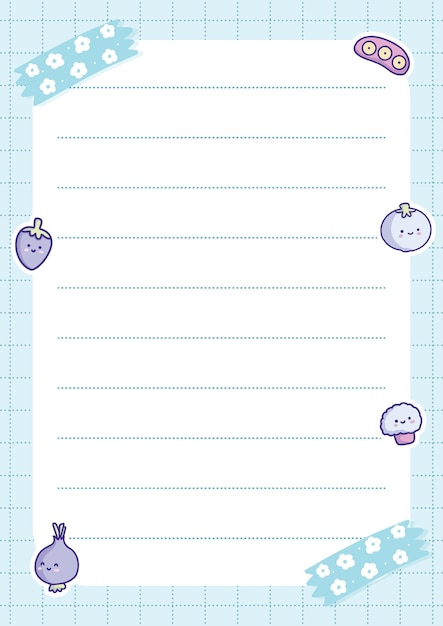 Colorful HandDrawn Notes Notepad Design