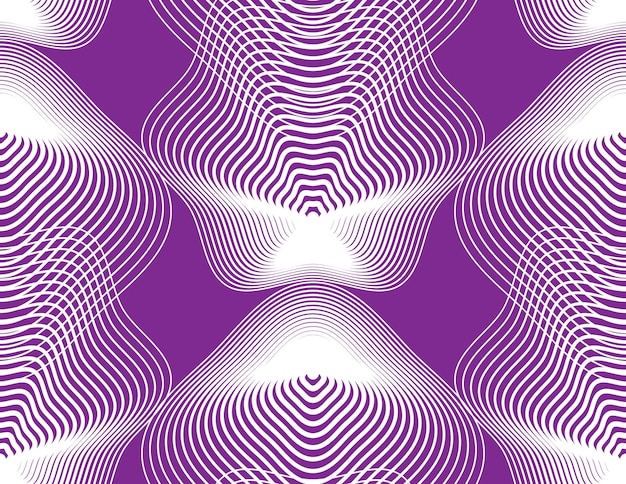 colorful illusive abstract seamless pattern with geometric figures. vector symmetric simple backdrop.