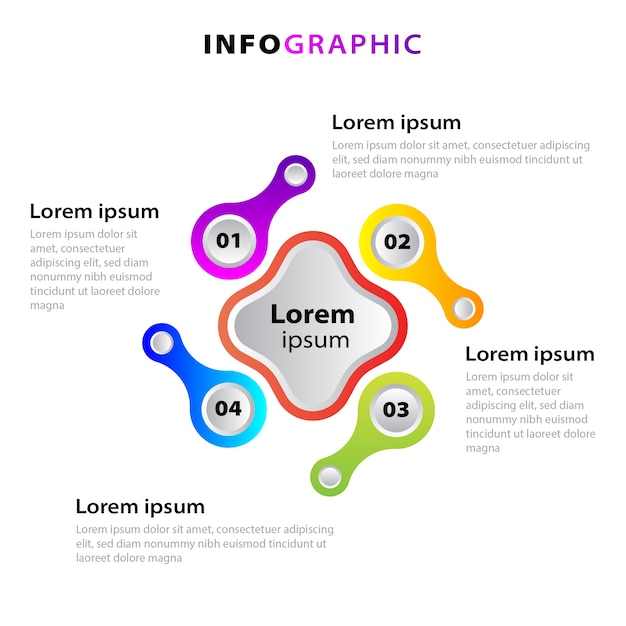 Colorful infographic