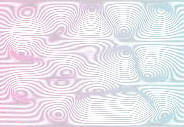 colorful line wave background template
