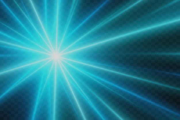 Colorful lines of neon light Abstract neon light background high speed motion