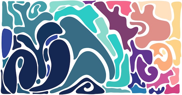 Colorful liquid and fluid background Abstract trendy liquid background design Abstract background
