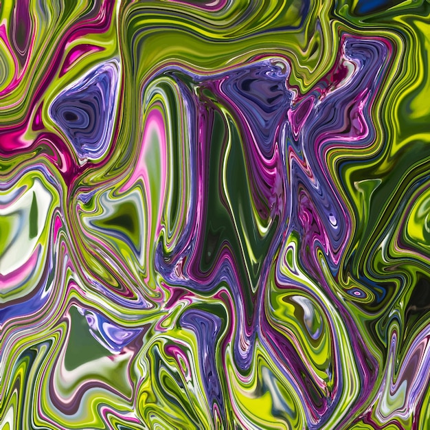 Colorful Liquid Background desing Fluid painting abstract texture