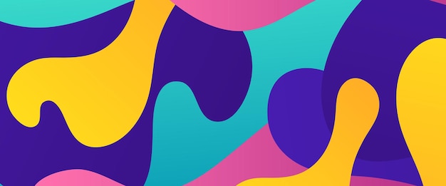 colorful minimal geometric shape abstract banner for business banner formal backdrop prestigious voucher luxe invite wallpaper and background