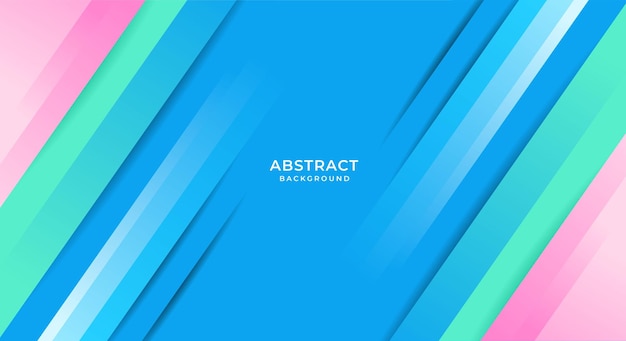 colorful modern banner background