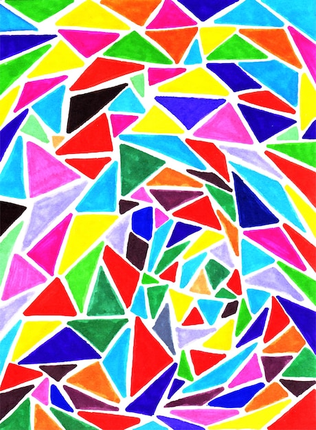 colorful mosaic pattern