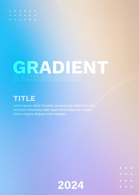Colorful Nature Wallpaper Design Graphic Presentation