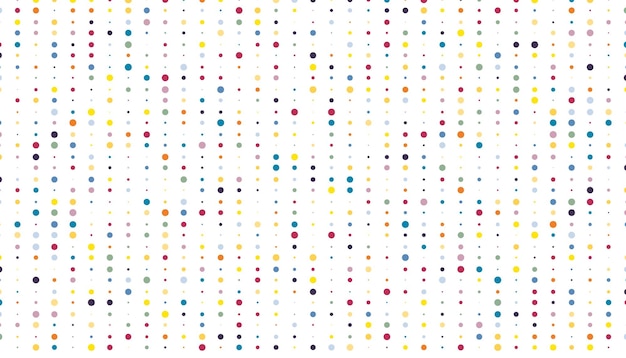 colorful polka dots abstract background vector