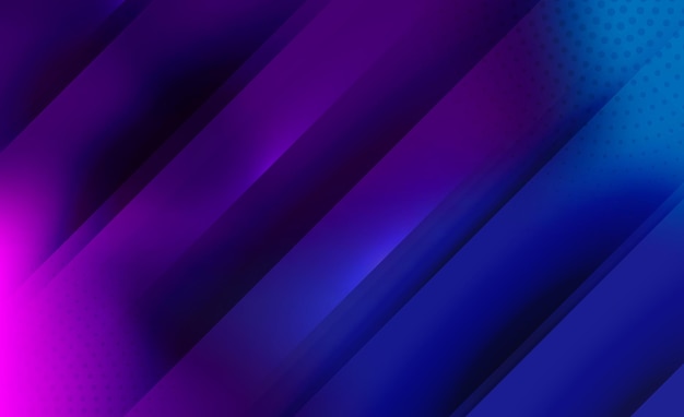 Colorful Purple and Blue Gradient Vector Background Design