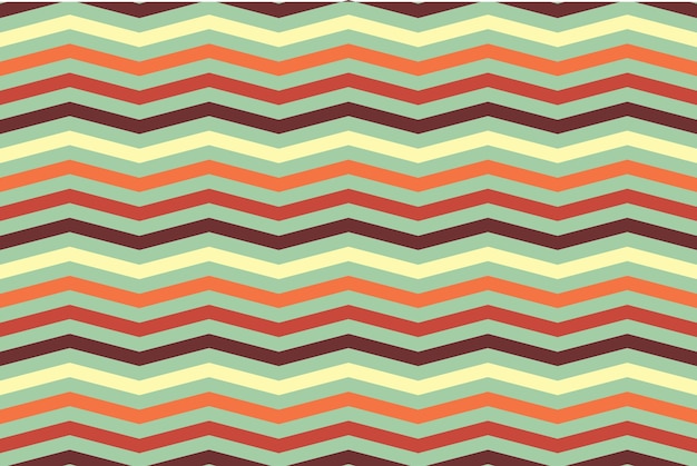 Colorful retro rainbow circles seamless pattern