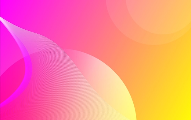 colorful wavy line abstract background vector illustration