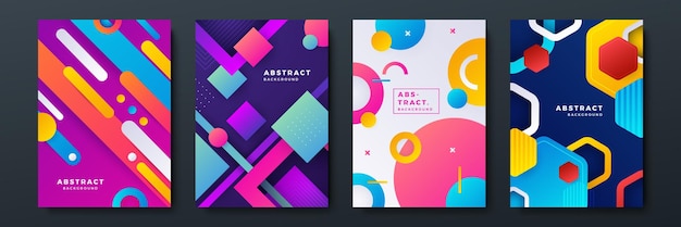 colourful abstract background for poster cover brochure presentation annual report colorful geometric background vector illustration modern wallpaper design for social media idol poster