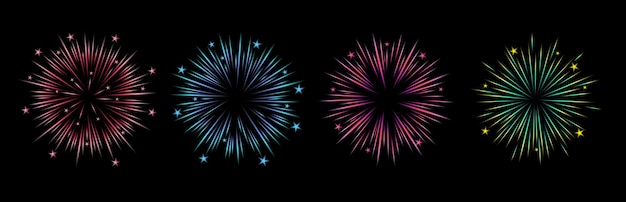 Comic blurred color lines with motion stars with radial focus for high energy effects graphic high