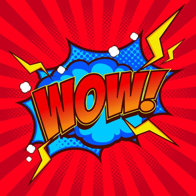 Comic Speech Bubble background