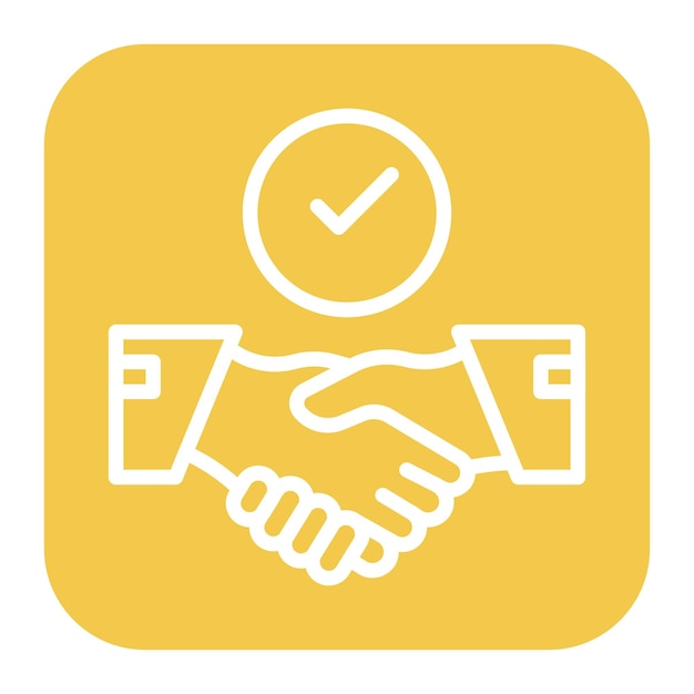 Commitment icon vector image Can be used for Core Values