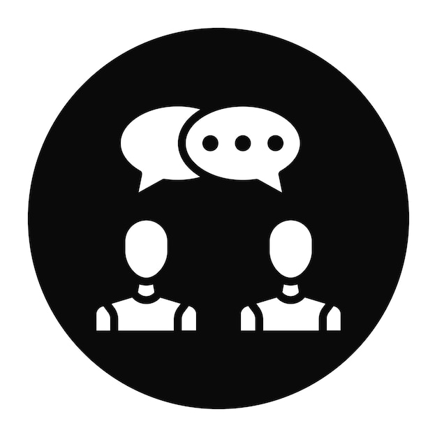 communication icon vector image can be used for networking