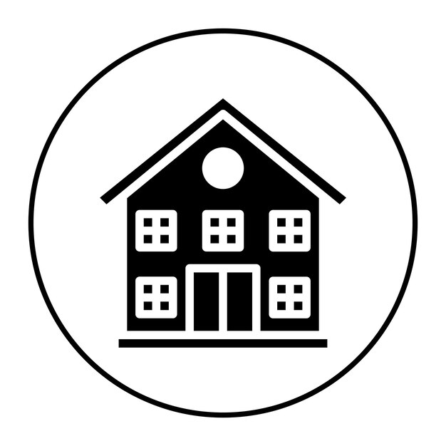 Community Center icon vector image Can be used for Public Utilities