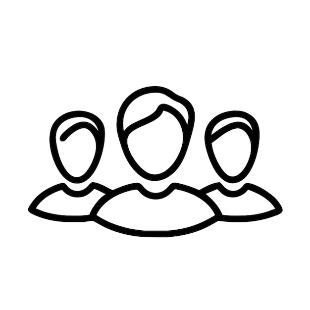 community development icon outline