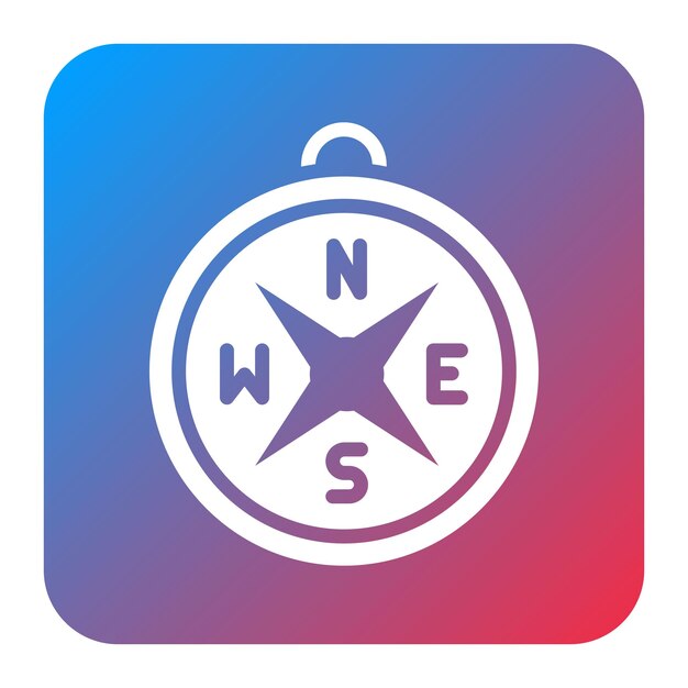 Compass icon vector image Can be used for Mining And Crafting
