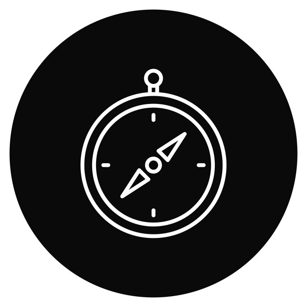 Compass icon vector image Can be used for Office Stationery