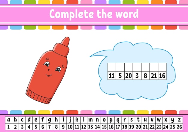 Complete the words