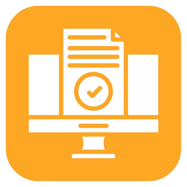 Compliance Monitor icon vector image Can be used for Compilance and Regulation