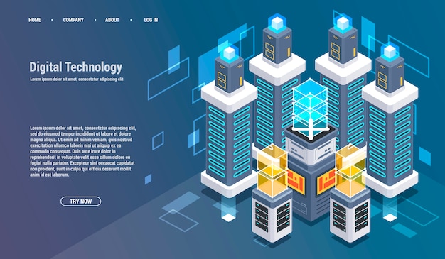 Computation of big data center, information processing, database. internet traffic routing.