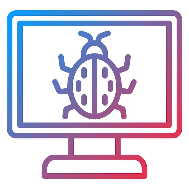 Computer Bug Ikonstil