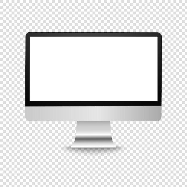 Computer display with blank screen pc monitor