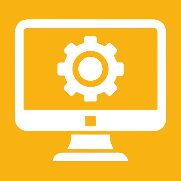 Computer Hardware Components Parts and Devices Featuring Operating System OS Vector Style Design