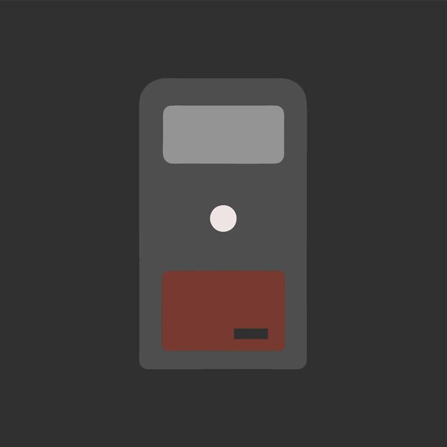 computer hardware components parts and devices featuring storage devices vector style design