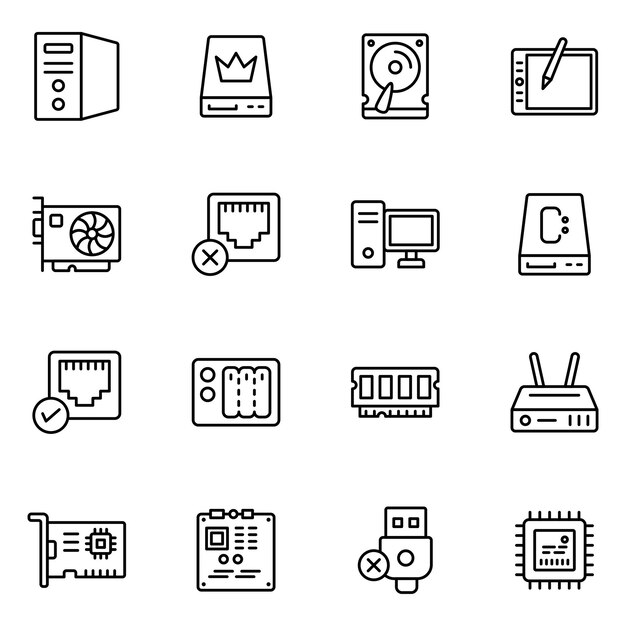 computer hardware icon