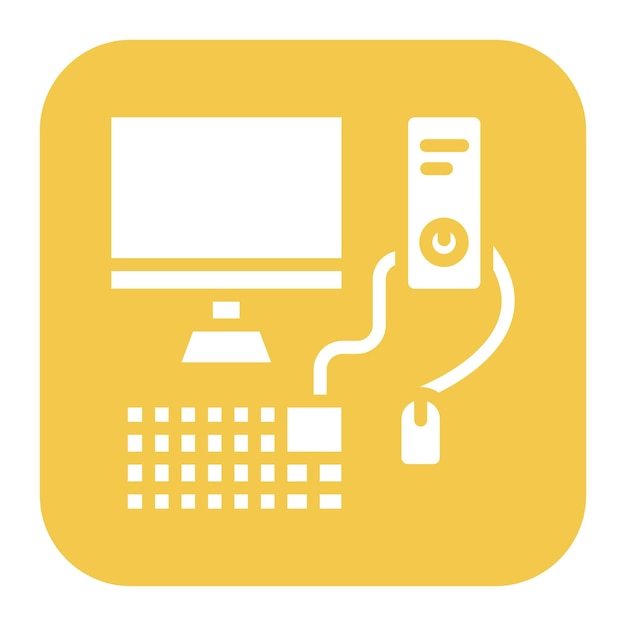 computer icon vector image can be used for generation gap